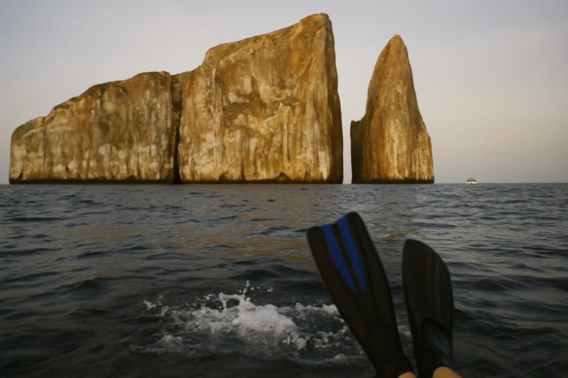 Scuba Diving at Kicker Rock for Certified Divers