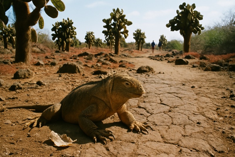 Land Iguanas, South Plazas Snorkel